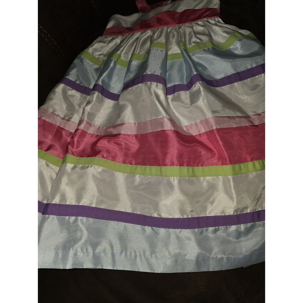 Gymboree spring celebrations easter striped dress size 9 - Picture 3 of 4